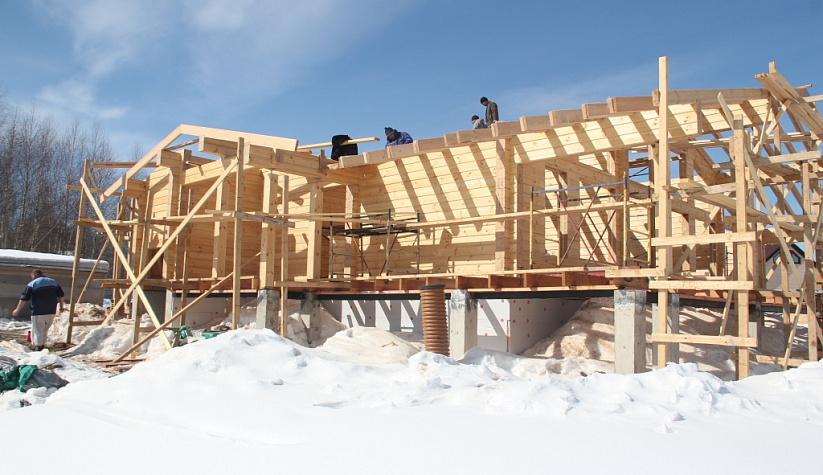 Возведение стен