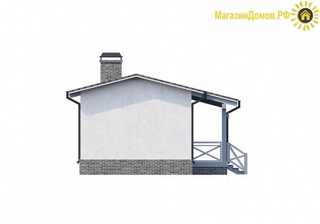 Зона отдыха S-078-1D (7.0х12.8) фахверк