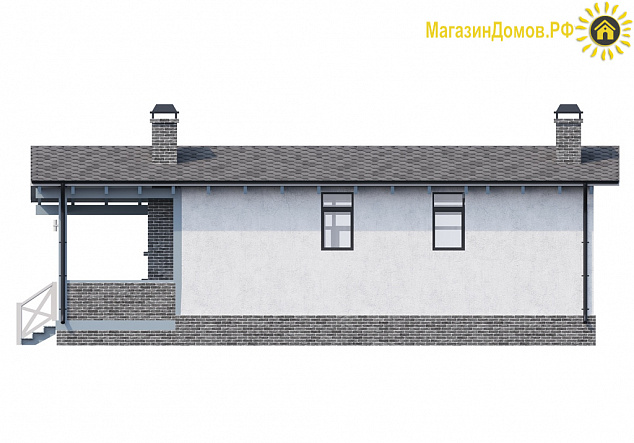 Зона отдыха S-078-1D (7.0х12.8) фахверк