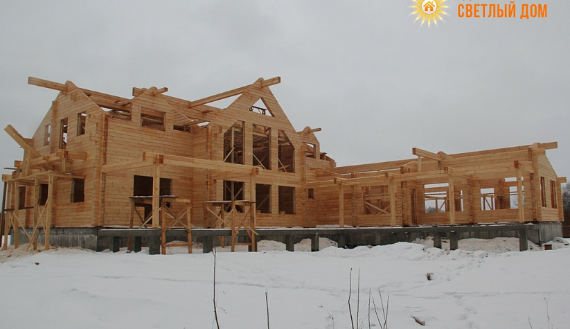 Возведение стен