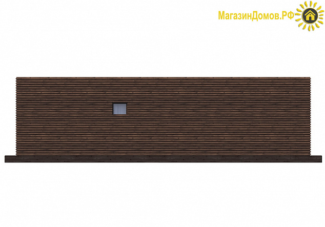 Баня из клееного бруса S-085-1D (6.3х12.9)